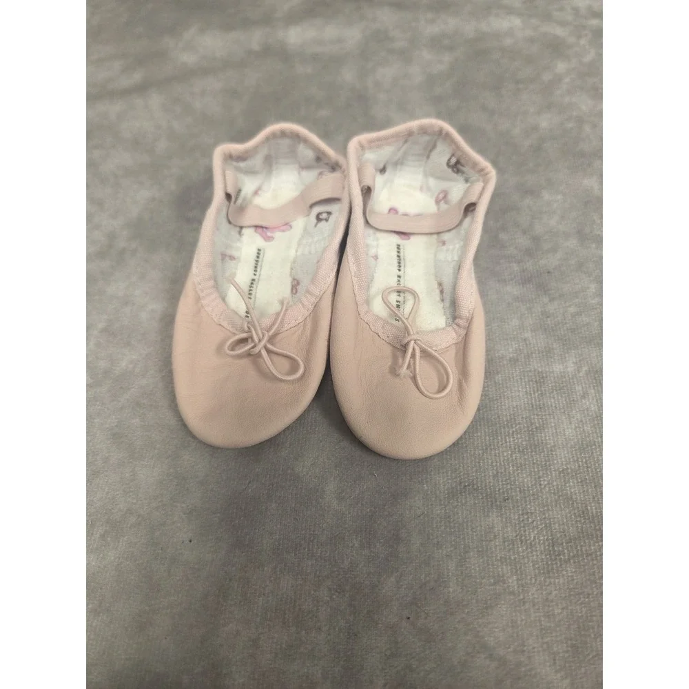 Toddler Girls Ballet Slippers Pink Size 6.5